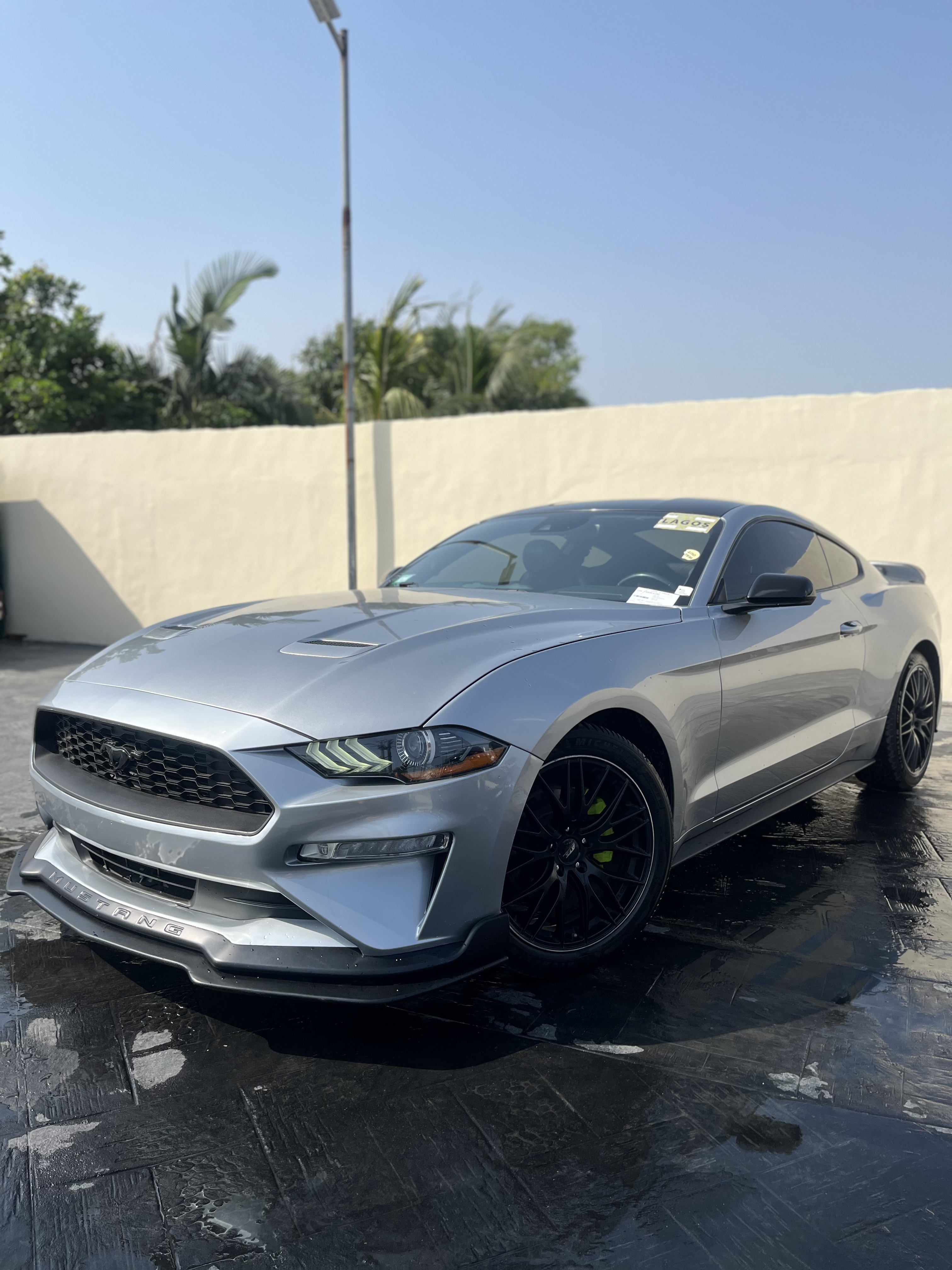 Front quarter view after delivery and detailing in Lagos.